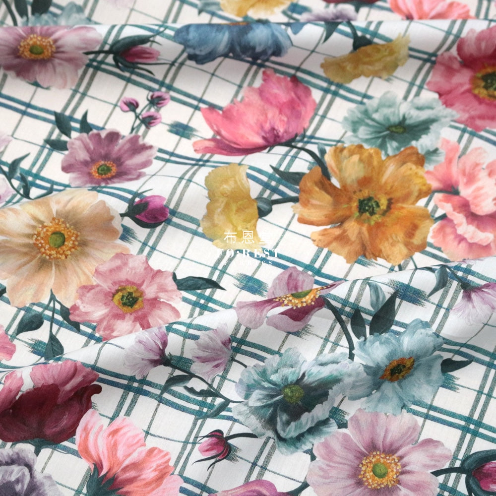 Liberty Of London (Cotton Tana Lawn Fabric) - Picnic Flower Cotton