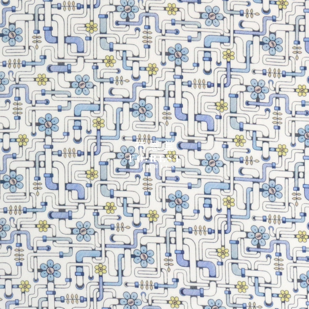 Liberty Of London (Cotton Tana Lawn Fabric) - Pipe Dream Cotton