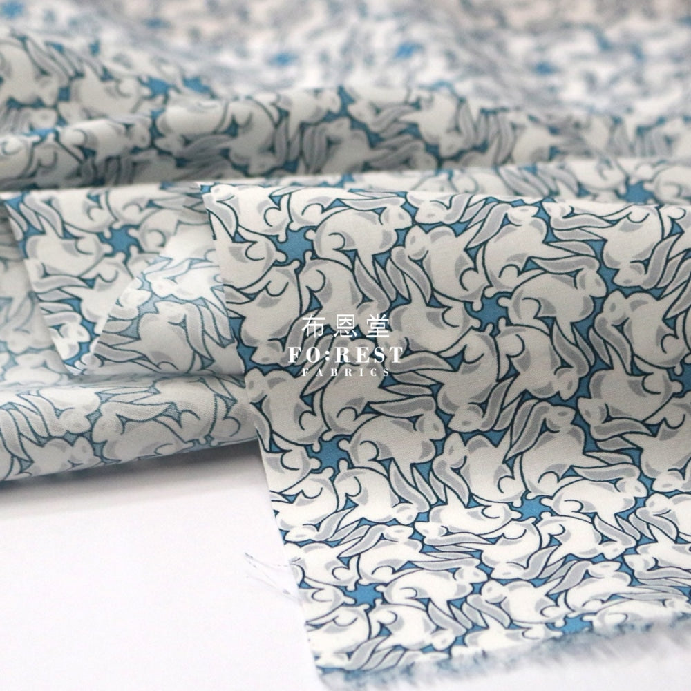 Liberty Of London (Cotton Tana Lawn Fabric) - Tumbling Tails Cotton