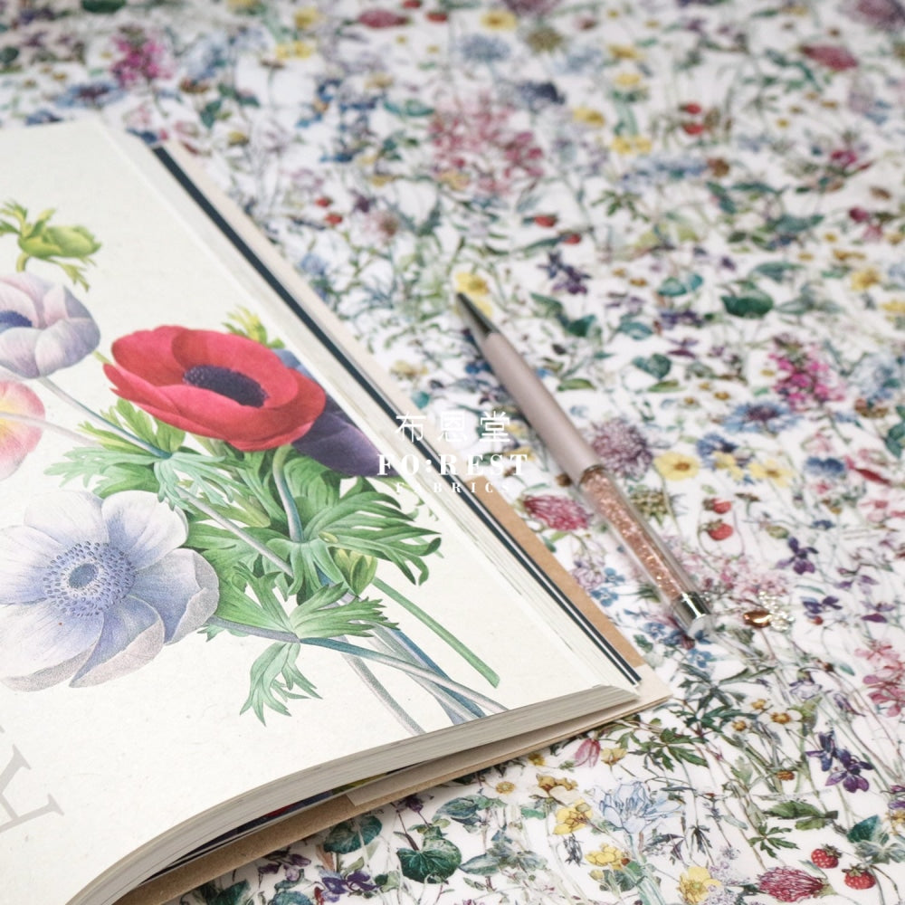 Liberty Of London (Cotton Tana Lawn Fabric) - Wild Flower Cotton