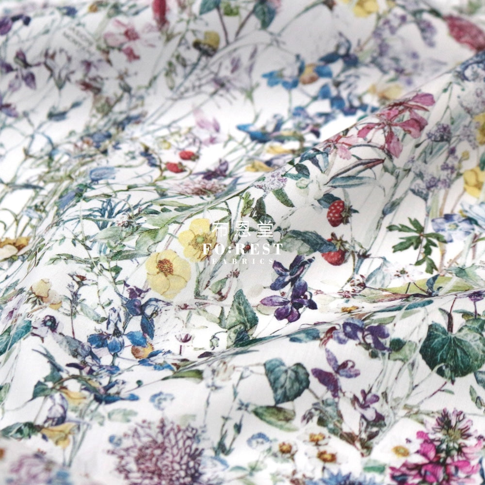 Liberty Of London (Cotton Tana Lawn Fabric) - Wild Flower Cotton