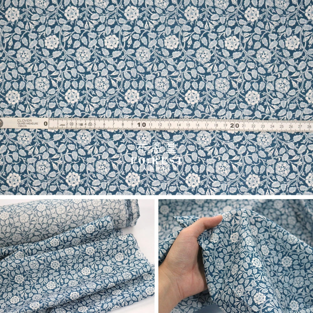 Liberty Of London (Cotton Tana Lawn Fabric) - Woodcut Vine Cotton