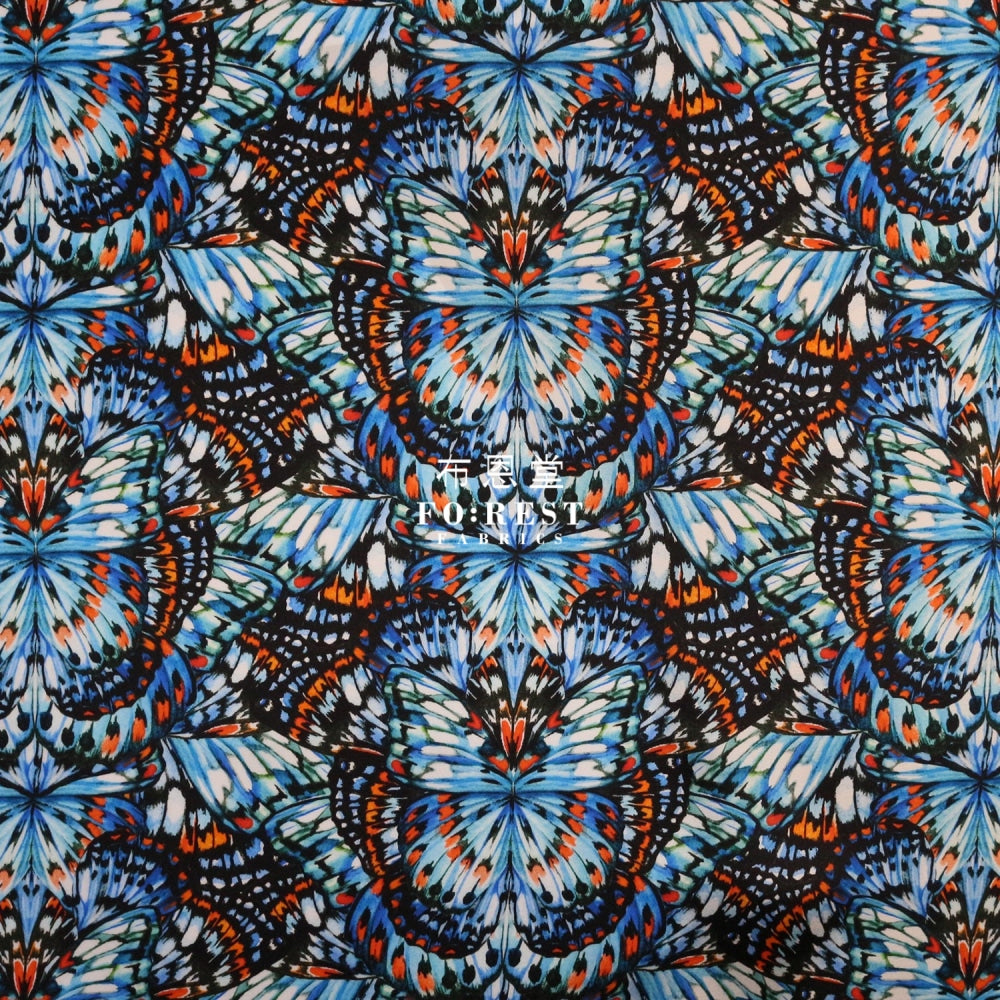 Liberty Of London (Silk Satin) - Kaleidoscope Fabric Silk Satin