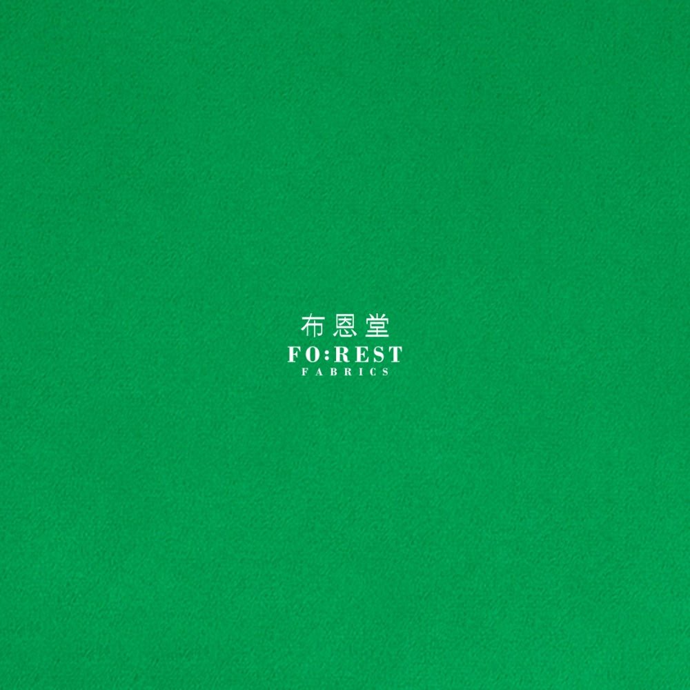 Minky - Solid fabric Green - FO:REST Fabric 布恩堂Liberty fabrictana lawnjapanese fabricykk zipper