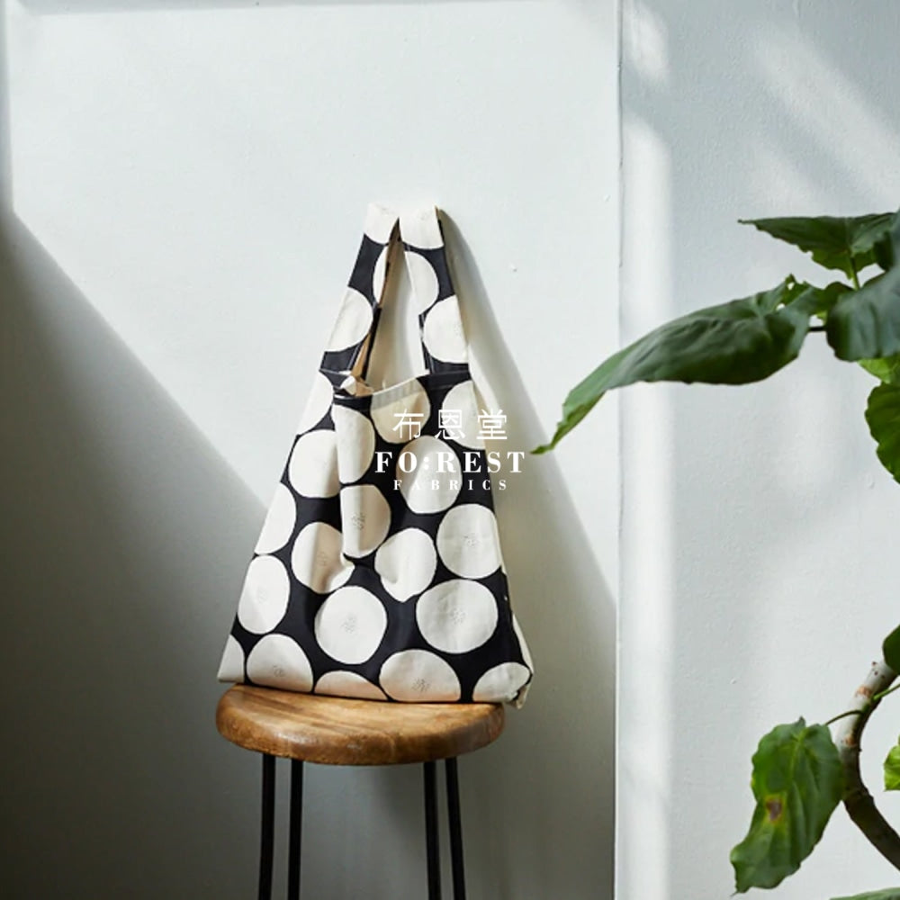 Muddy Works - Canvas Anpan Bread Fabric Darkred