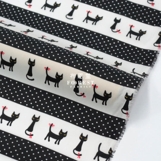 Nylon Waterproof - Cats Dotblack