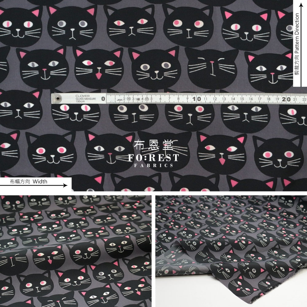 Nylon Waterproof - Cats Gray