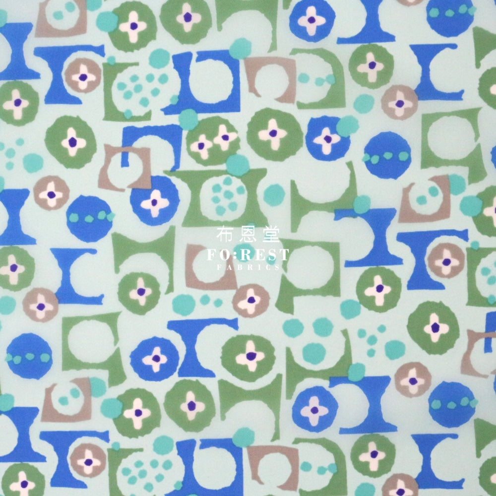 Nylon Waterproof - Retro Blue