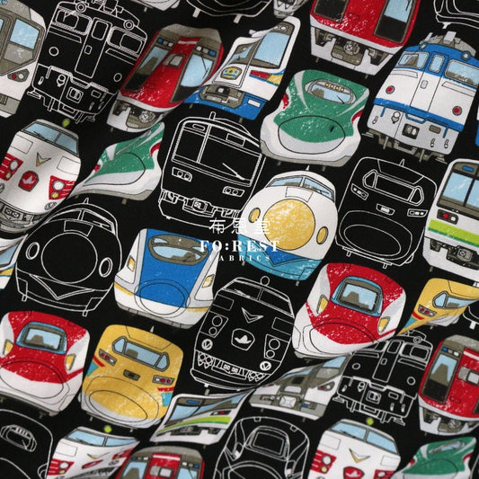 Oxford - Jr Train Fabric Black Oxford