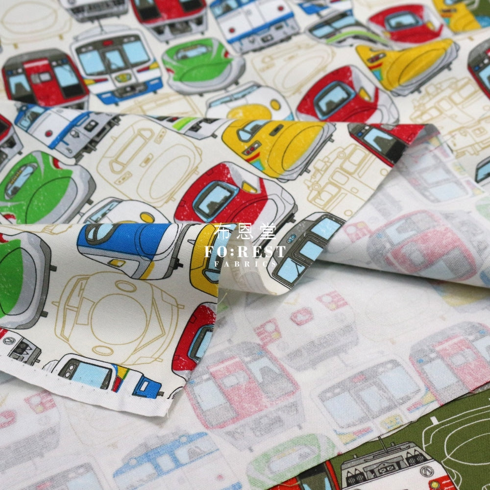 Oxford - Jr Train Fabric Cream Oxford