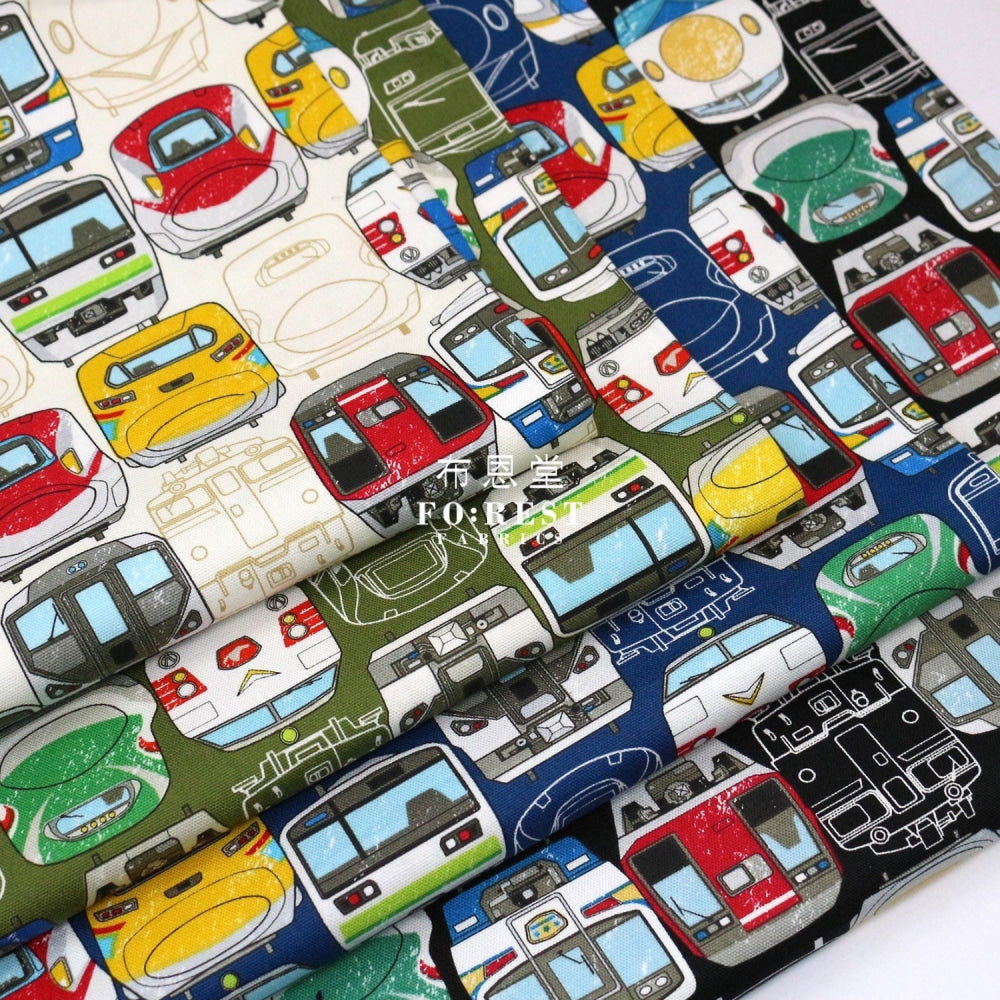 Oxford - Jr Train Fabric Navy Oxford