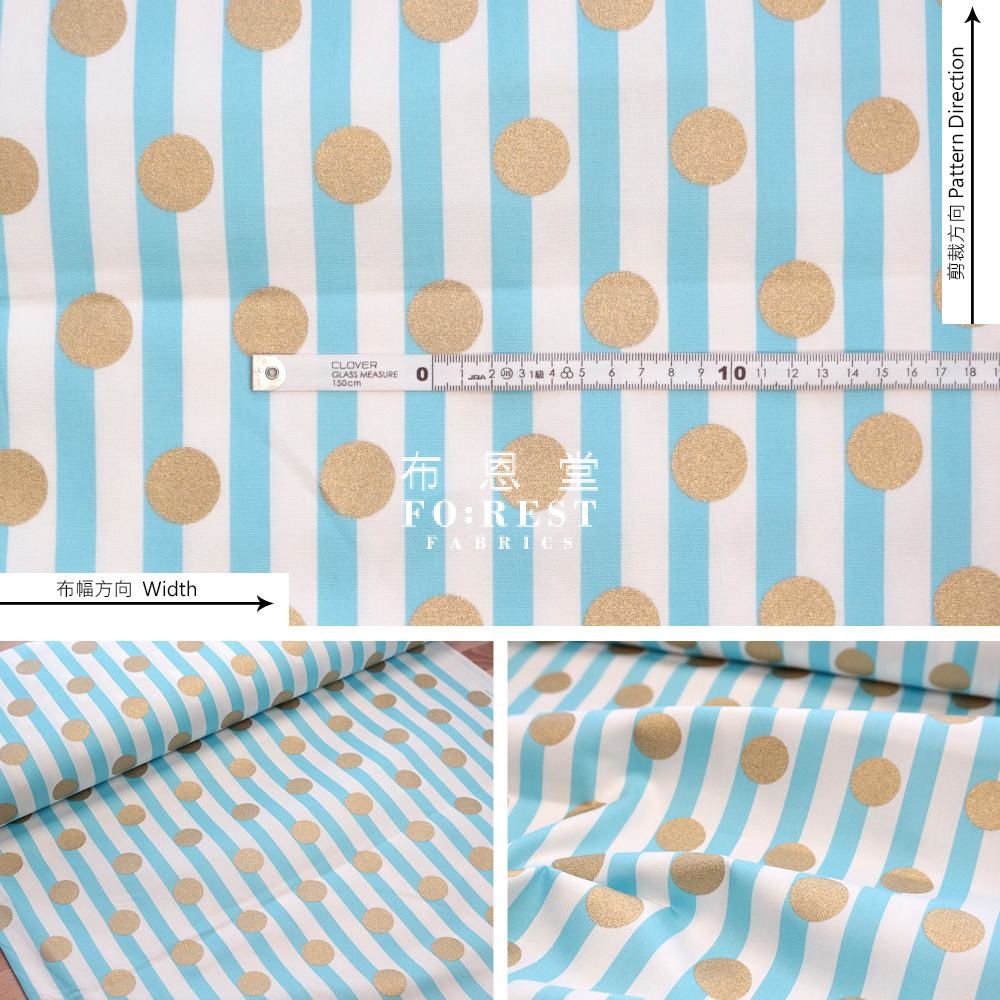 Oxford - Mix And Match Dot Strip Fabric