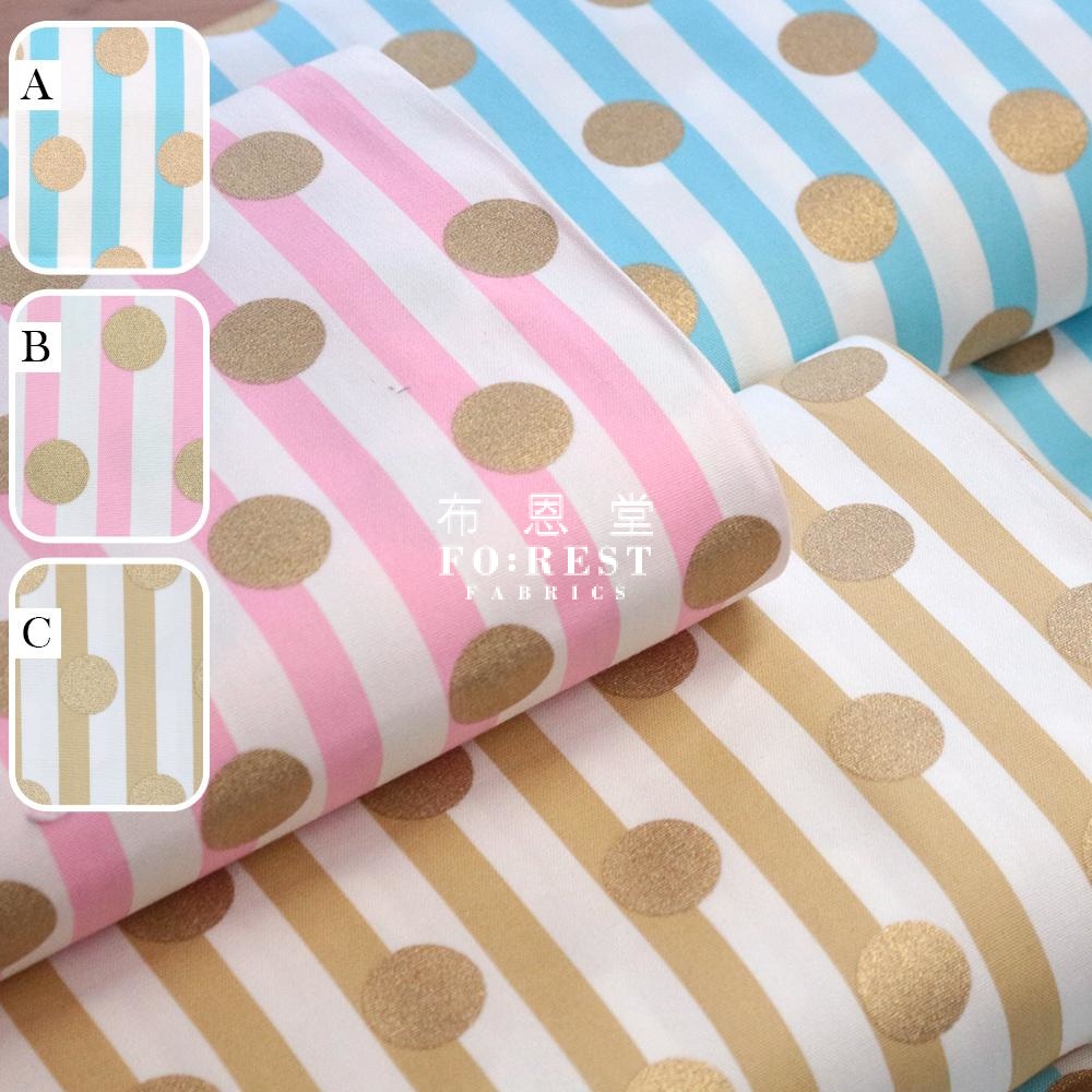 Oxford - Mix And Match Dot Strip Fabric