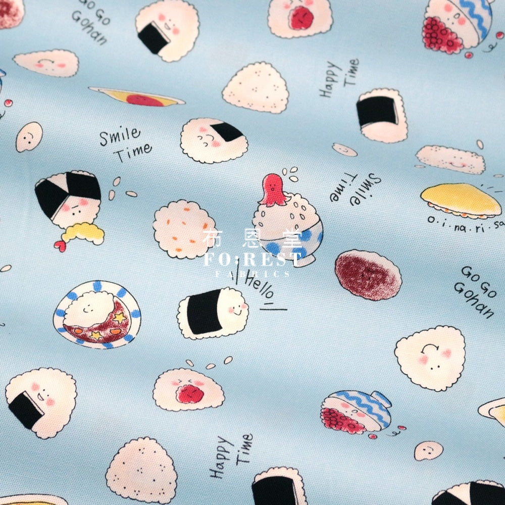 Oxford - Onigiri Dairy Fabric Lightblue