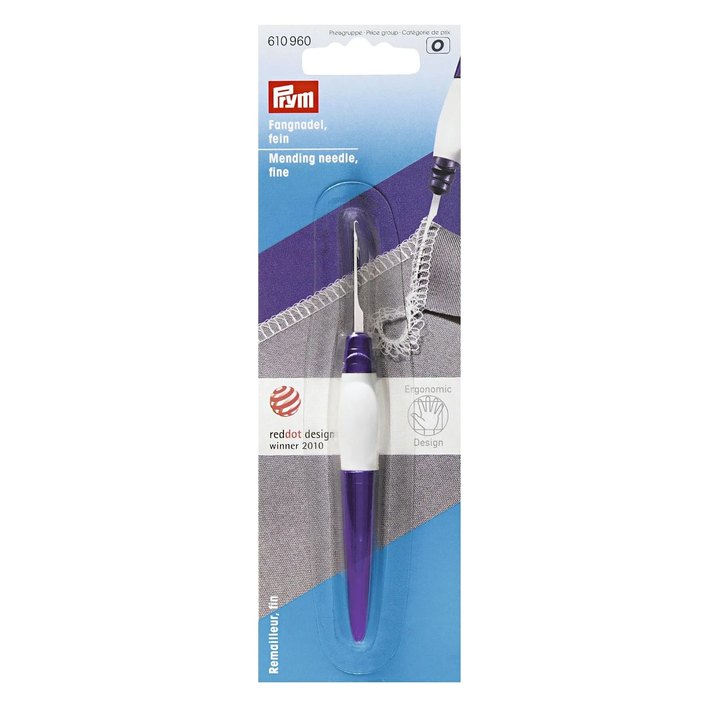 Prym mending needle fine ergonomic Tool 摺骨收尾工具 - FO:REST Fabric 布恩堂Liberty fabrictana lawnjapanese fabricykk zipper
