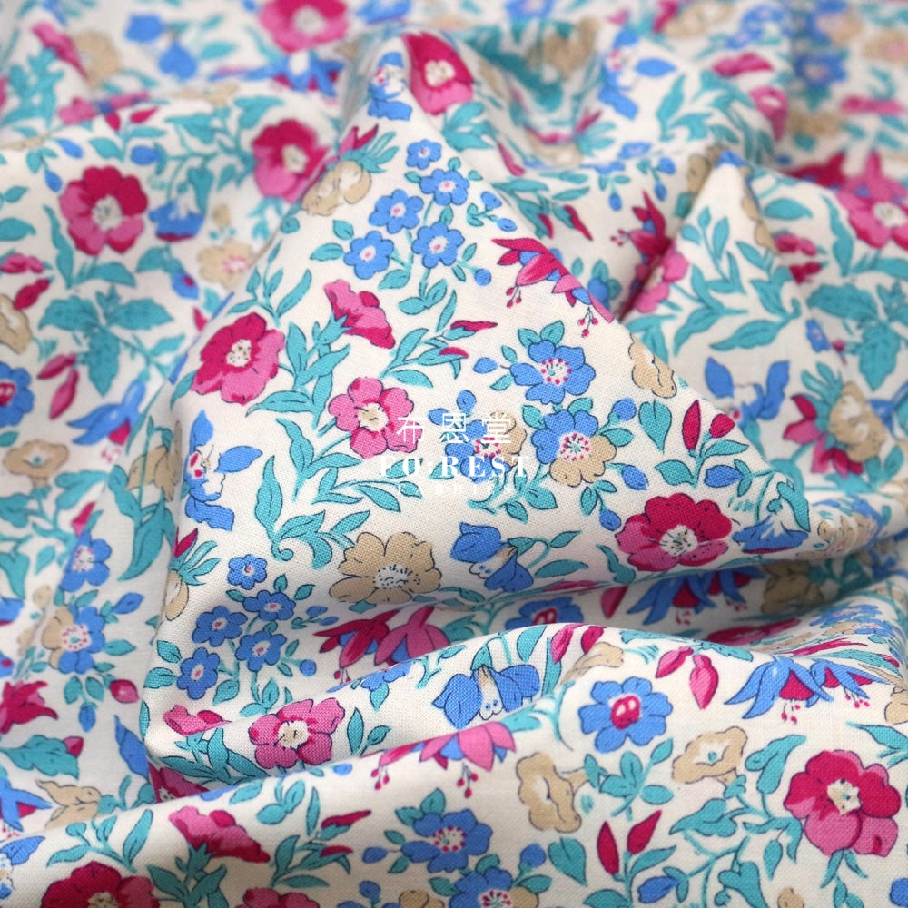 Quilting Liberty - Midnight Garden Mamie Lasenby Cotton