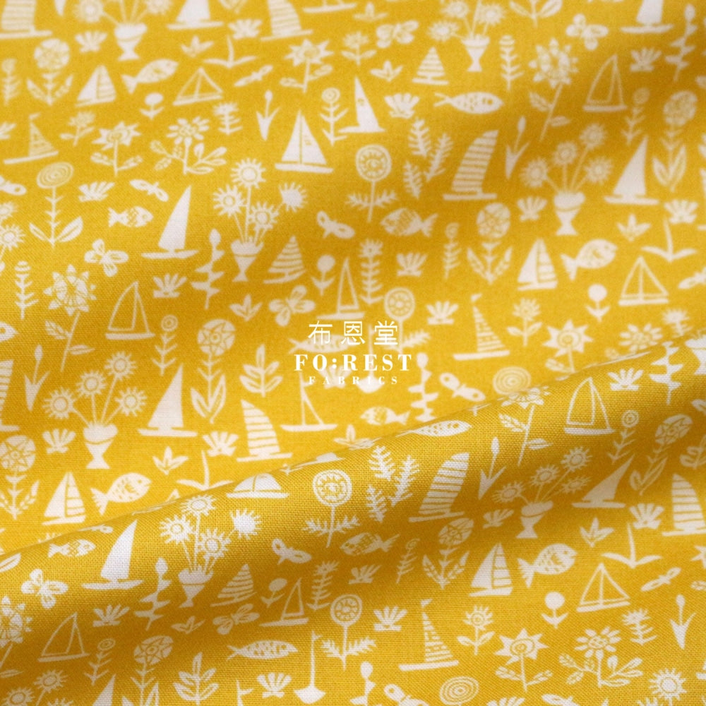 Quilting Liberty - Sealife C Lasenby Cotton