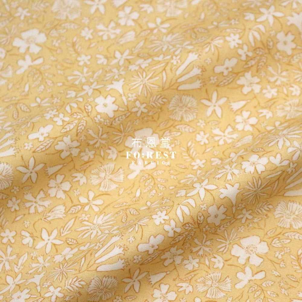 Quilting Liberty - Summer Sketch C Lasenby Cotton