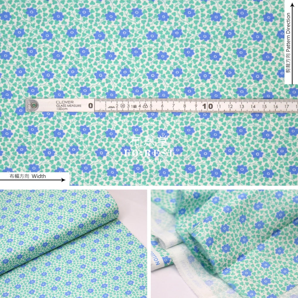 Quilting Liberty - Sunrise Chelsea Flower Lasenby Cotton