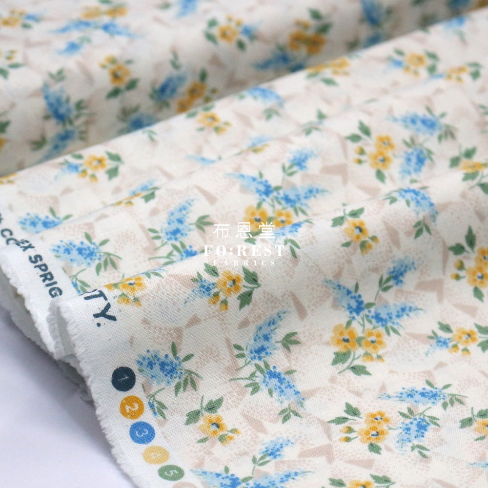 Quilting Liberty - Sussex Spring Lightblue Lasenby Cotton
