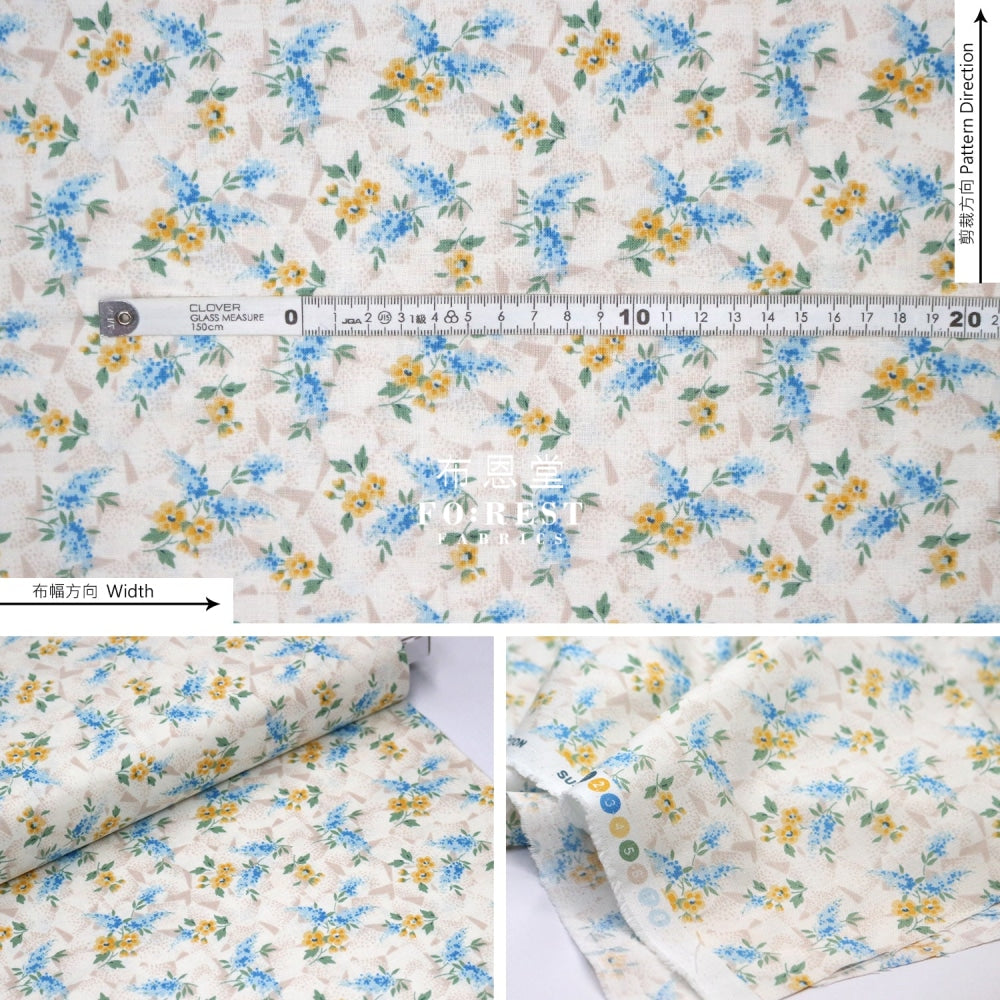 Quilting Liberty - Sussex Spring Lightblue Lasenby Cotton