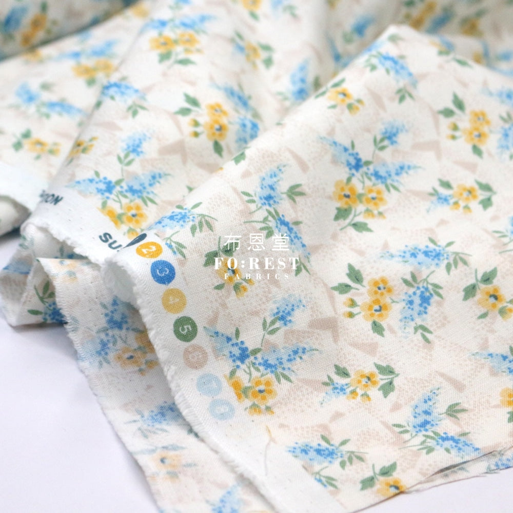 Quilting Liberty - Sussex Spring Lightblue Lasenby Cotton