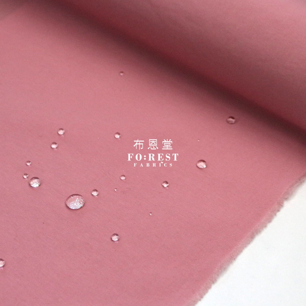 Water Repellent - Solid Dark Pink Nylon