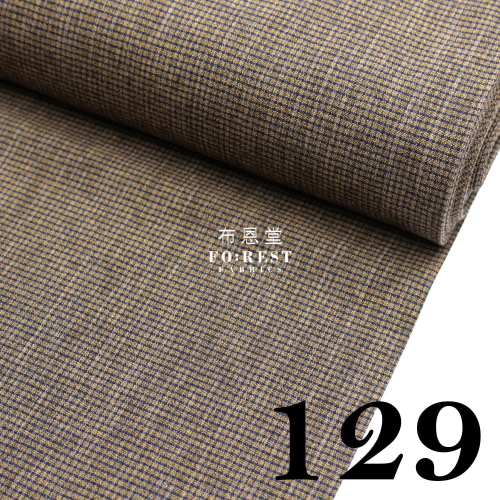 Yarn Dyed Cotton - Line Fabric 129