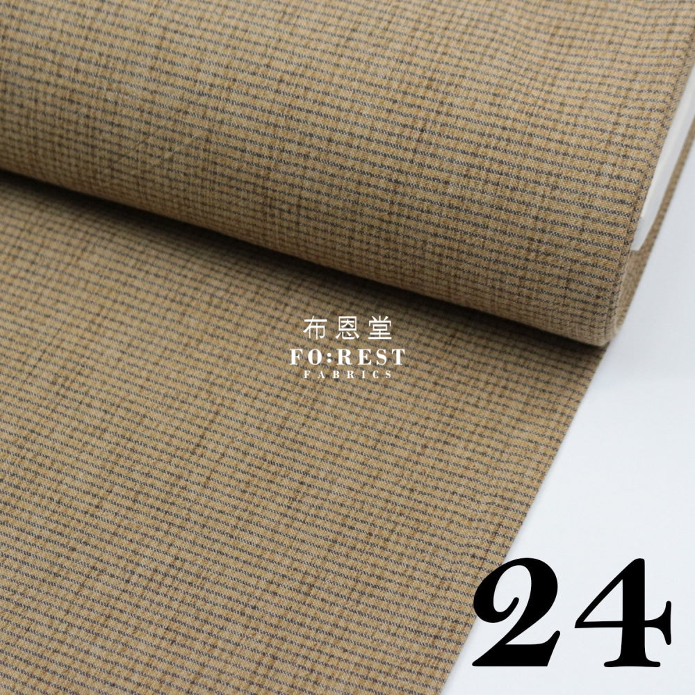 Yarn Dyed Cotton - Line Fabric 24