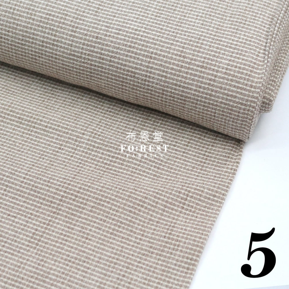 Yarn Dyed Cotton - Line Fabric 5