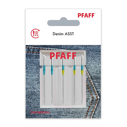 PFAFF® Denim Needles Assorted 牛仔家用車針
