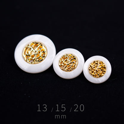 13 15 20mm Grid Shank Buttons