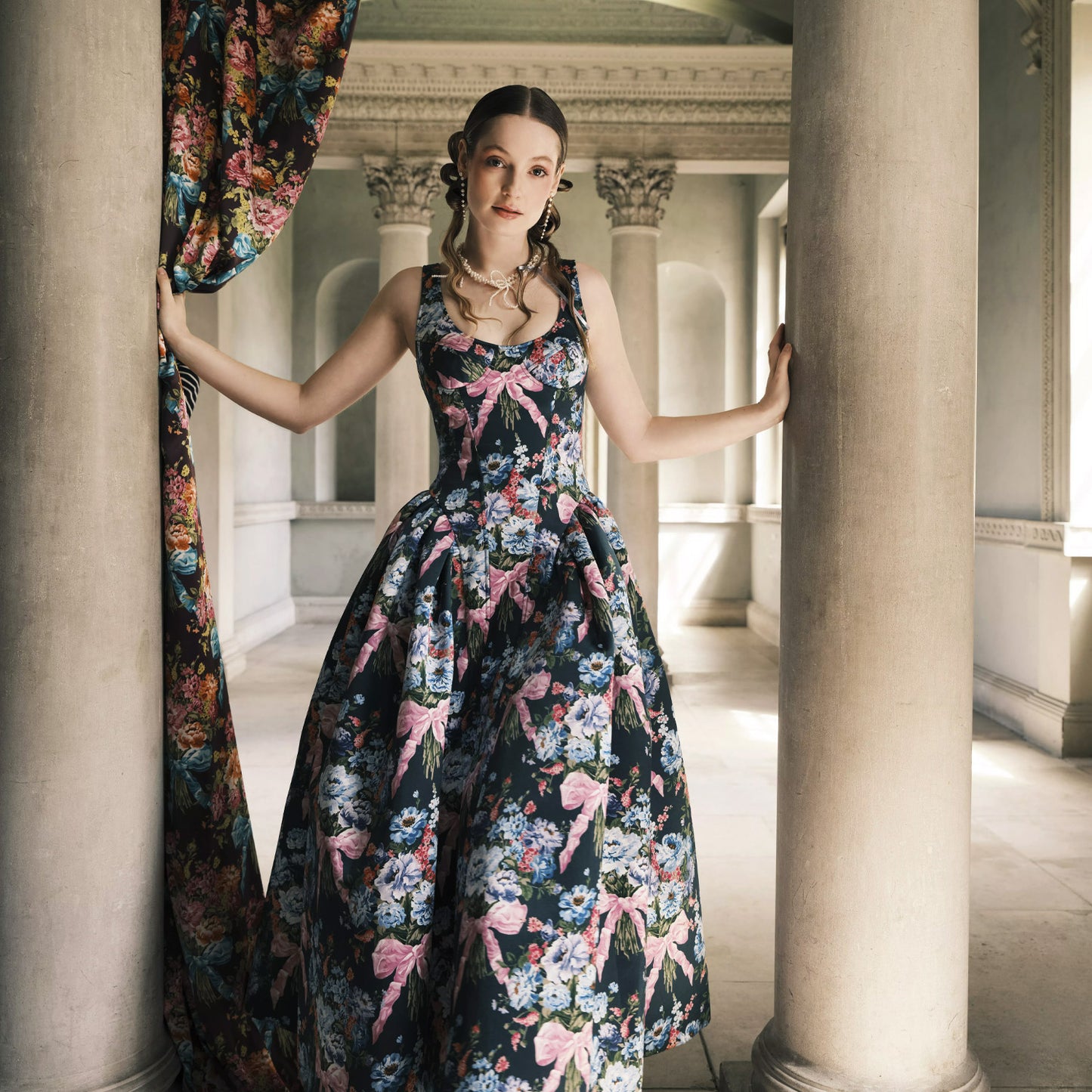 Liberty of London (Cotton Tana Lawn Fabric) - Bow Bouquet
