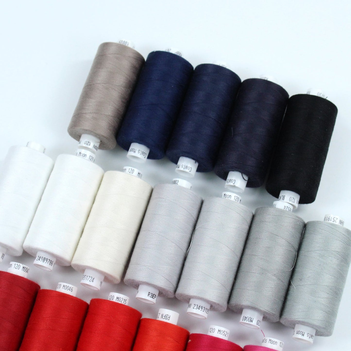 1000yds Coats Polyester Sewing Thread 車縫線 1 - FO:REST Fabric 布恩堂Liberty fabrictana lawnjapanese fabricykk zipper