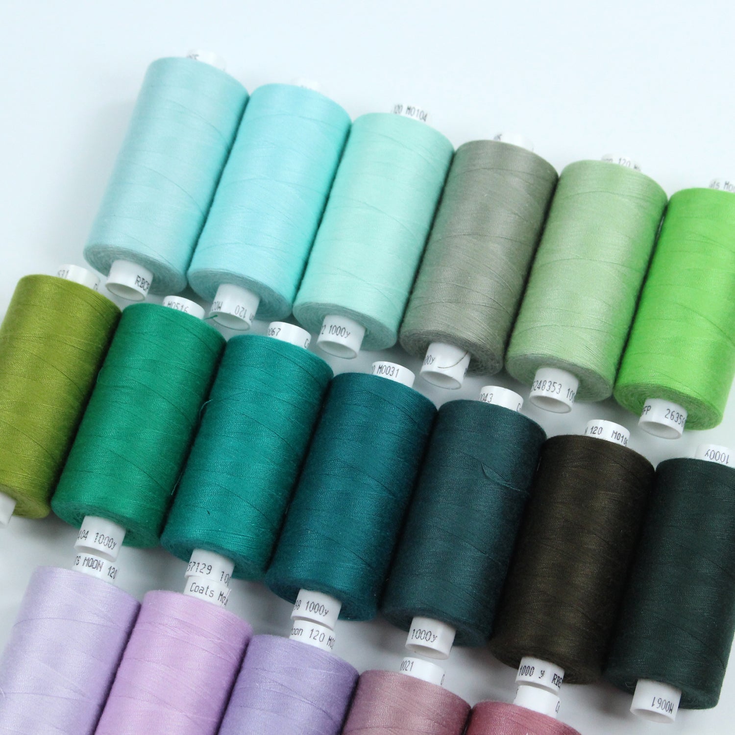 1000yds Coats Polyester Sewing Thread 車縫線 2 - FO:REST Fabric 布恩堂Liberty fabrictana lawnjapanese fabricykk zipper