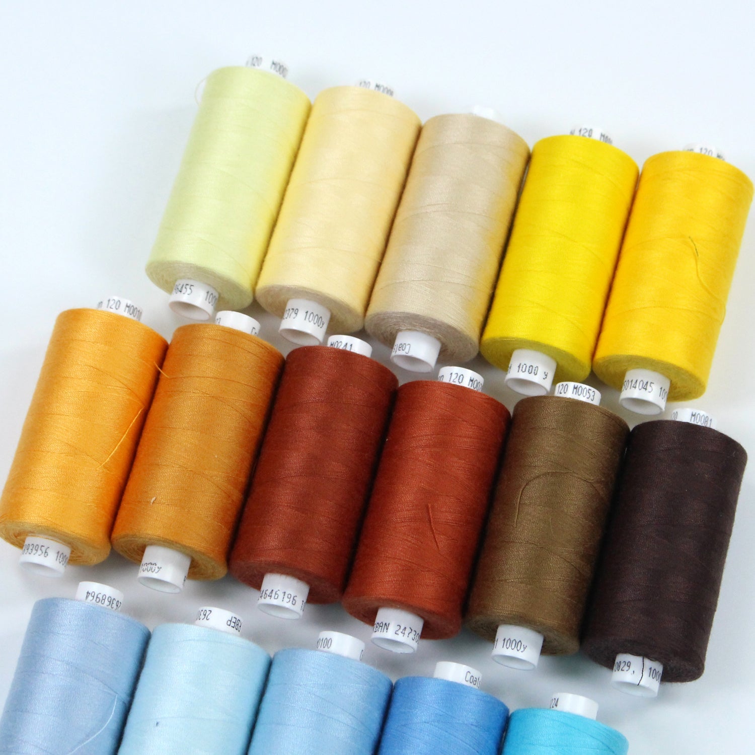 1000yds Coats Polyester Sewing Thread 車縫線 3 - FO:REST Fabric 布恩堂Liberty fabrictana lawnjapanese fabricykk zipper