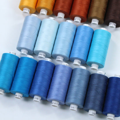 1000yds Coats Polyester Sewing Thread 車縫線 3 - FO:REST Fabric 布恩堂Liberty fabrictana lawnjapanese fabricykk zipper