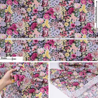 Liberty of London (Cotton Tana Lawn Fabric) - Morris Meadow