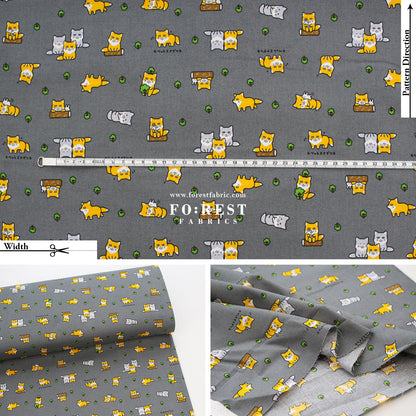 cotton - Fox fabric
