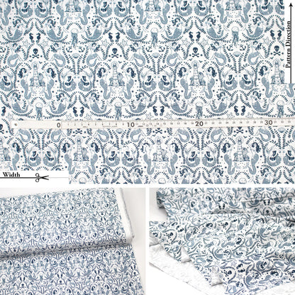 cotton - Sailor Salty Colony fabric