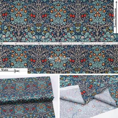 cotton - The Art of William Morris fabric 5