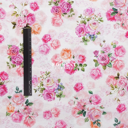 cotton - Petal Flower Fairies Rose fabric