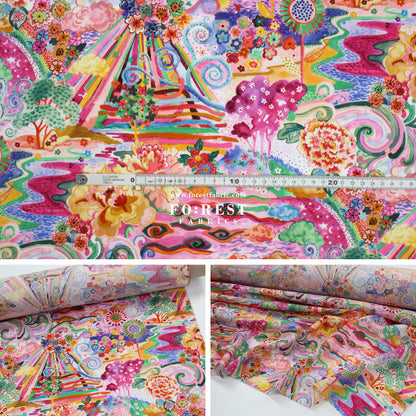 Liberty of London (Cotton Tana Lawn Fabric) - Elysia Meadow