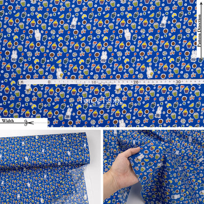 Liberty of London (Cotton Tana Lawn Fabric) - Miffy A SWEET BIRTHDAY
