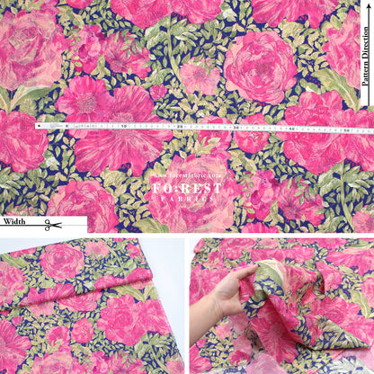Liberty of London (Cotton Tana Lawn Fabric) - Rose Xanthe