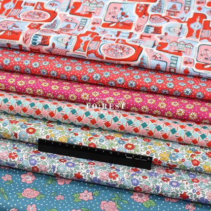 Quilting Liberty - London Bouquet 2 fabric