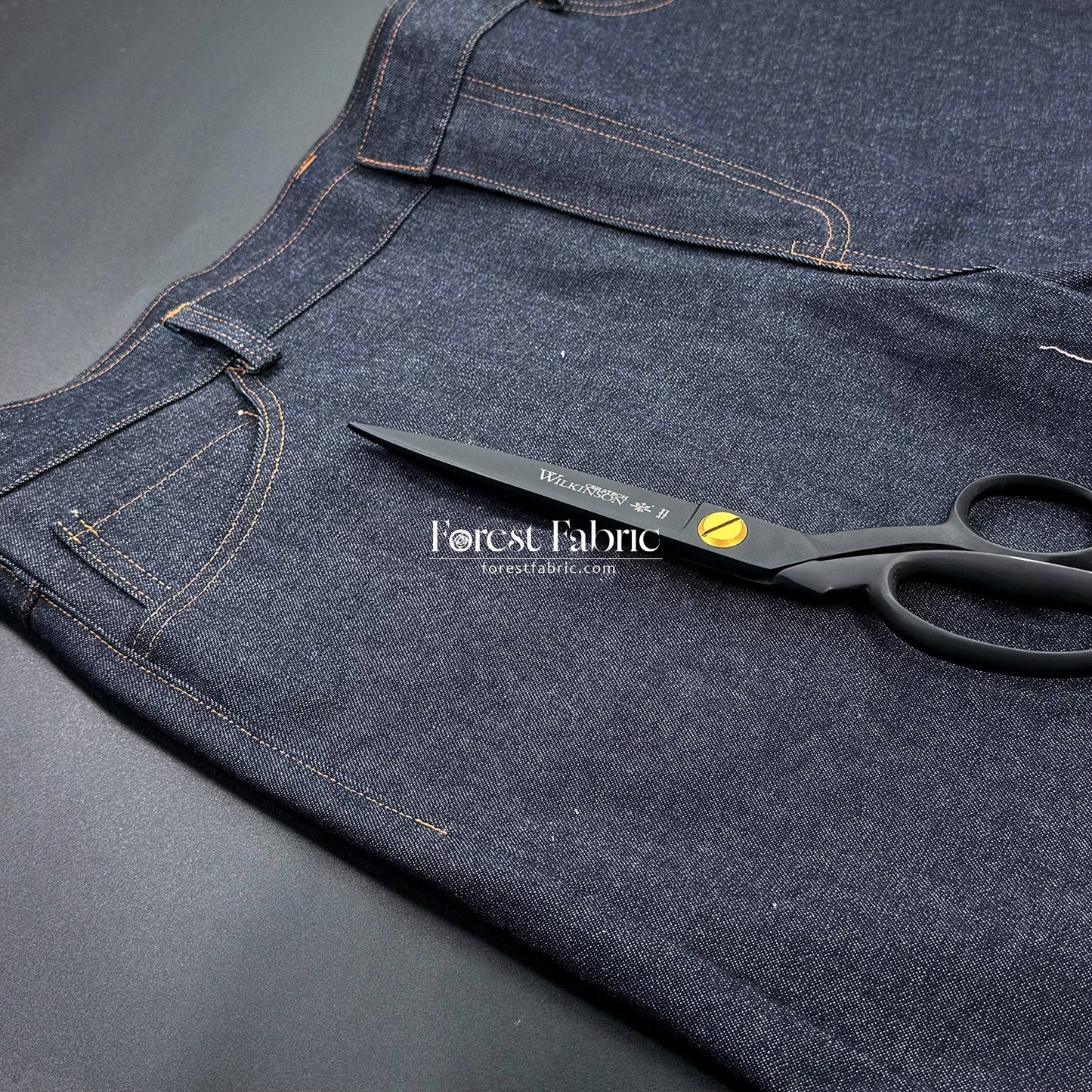 10oz Denim fabric 牛仔布 - FO:REST Fabric 布恩堂Liberty fabrictana lawnjapanese fabricykk zipper
