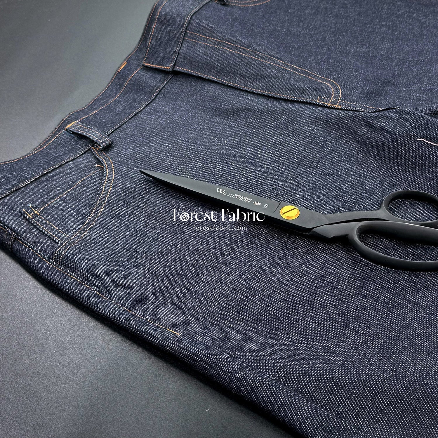 10oz Denim fabric 牛仔布 - FO:REST Fabric 布恩堂Liberty fabrictana lawnjapanese fabricykk zipper