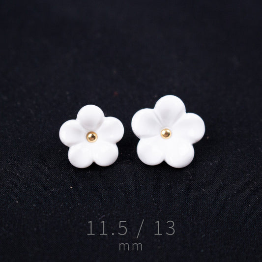 11.5 13mm Jasmine Buttons - FO:REST Fabric 布恩堂Liberty fabrictana lawnjapanese fabricykk zipper