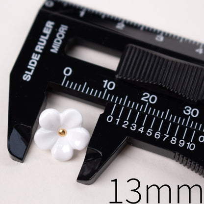 11.5 13mm Jasmine Buttons - FO:REST Fabric 布恩堂Liberty fabrictana lawnjapanese fabricykk zipper